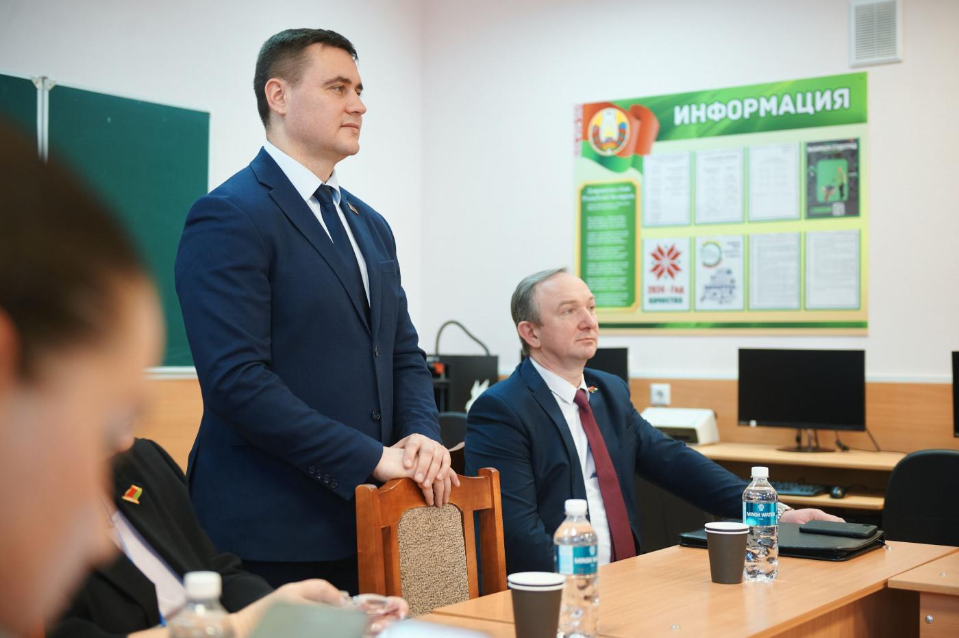 Визит министра образования Республики Беларусь Андрея Иванца в Лицей БНТУ